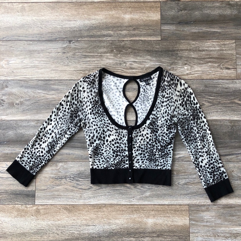 Crop cardigan
